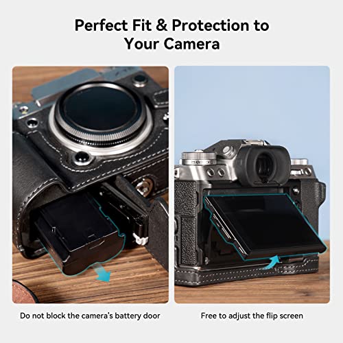 SMALLRIG X-T5 Half Case with Wrist Strap and Shutter Button - Image 2