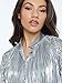 Savage X Fenty, Women's, SXF-S0941, XS/S, Spaced Out Metallic Silver