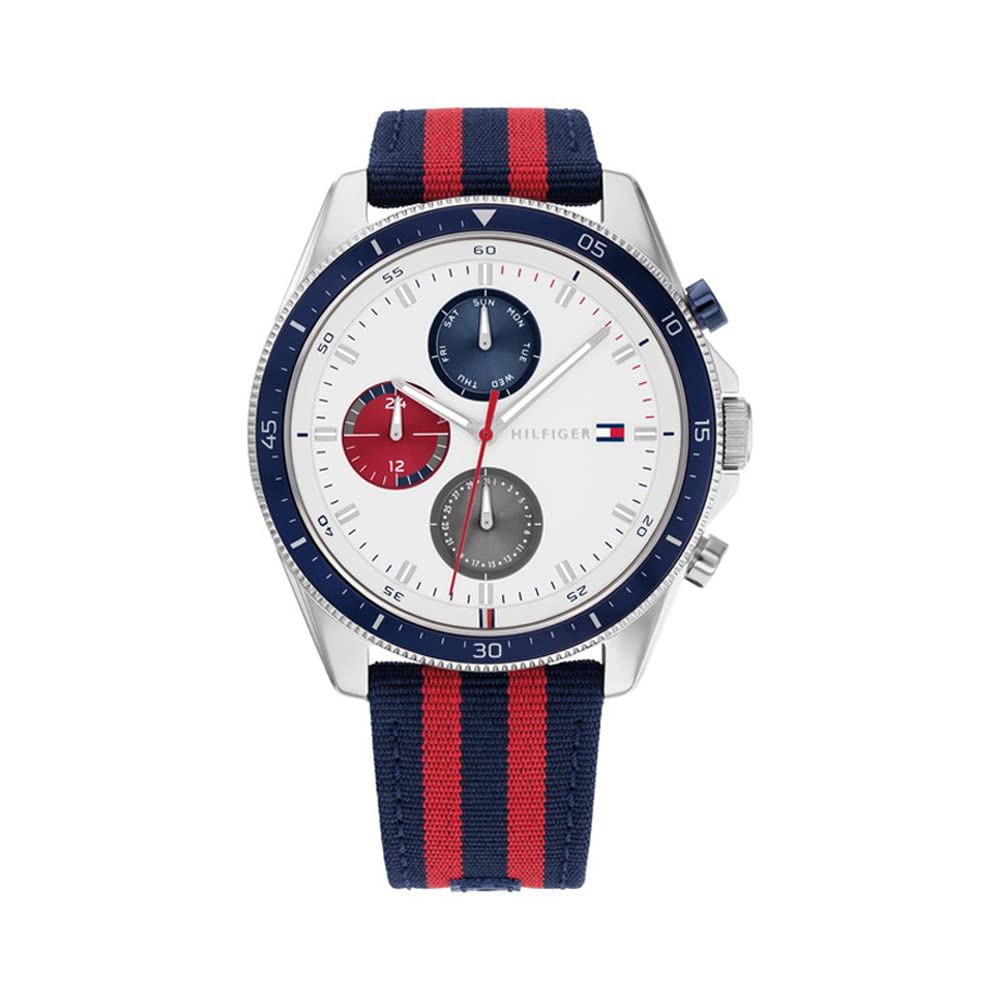 Tommy Hilfiger White Dial Quartz Analog Watch for Men-NETH1792035 (B0BPCZJP3T) Amazon Price History, Amazon Price Tracker