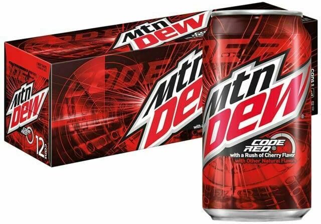 MTNN Dew Code Red Bold Cherry Fridge Pack 12x355ml