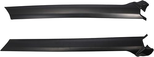 Miniatura 7 de Par de molduras para parabrisas izquierdo y derecho para Land Rover LR3 LR4 2005-2016, parte delantera del conductor y del pasajero Panel de moldura