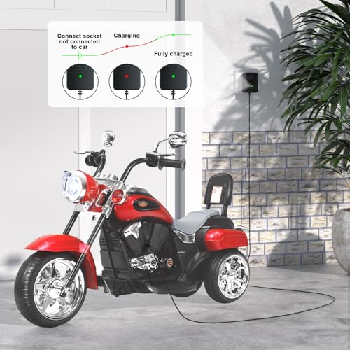 6V Battery Charger for Ride On Toys for Dynacraft, Flybar, Kids SUV, Smart Toy Bumper, Minnie Mouse Bumper, Sonic Ride, Spider-Man, Benz Car Power Adapter(6FT) - Thumbnail 4
