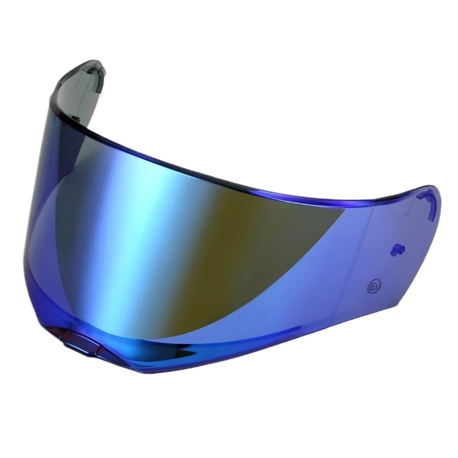Visera Casco Moto Orificios for la Visera de la Lente del Casco Integral, Solo for Cascos de Motocicleta(Blue)