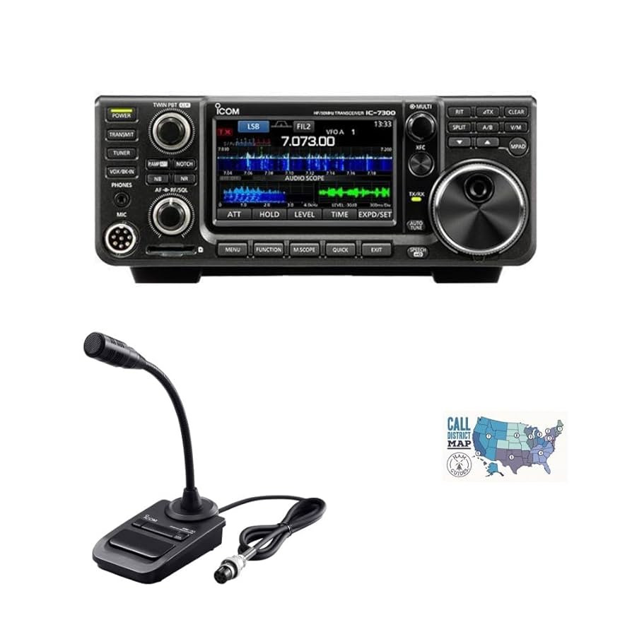 ICOM IC-7300 100W HF 50MHz トランシーバー Amazon.com: Icom IC-7300 100W HF/50MHz SDR Amateur Radio