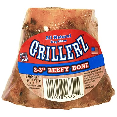Scott Pet GRILLERZ Wrapped 2-3" Smoked Beefy Bone Cover