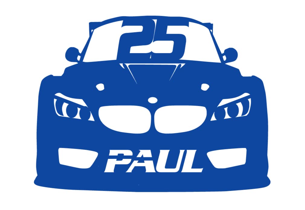 Personalised Beamer Car Cake Topper, Birthday, Celebration, Decoration, Car, Handmade