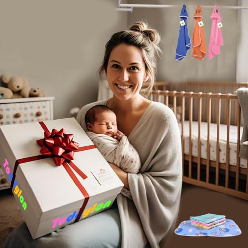 Image of Toddylon Newborn Baby Essentials Kit 53 Items Combo Set | New Born Baby Set 0-6 Months | Hospital Kit Baby Combo Pack for Boys & Girls | Maternity Hospital Bag Kit | Soft Cotton New Born Baby Clothes