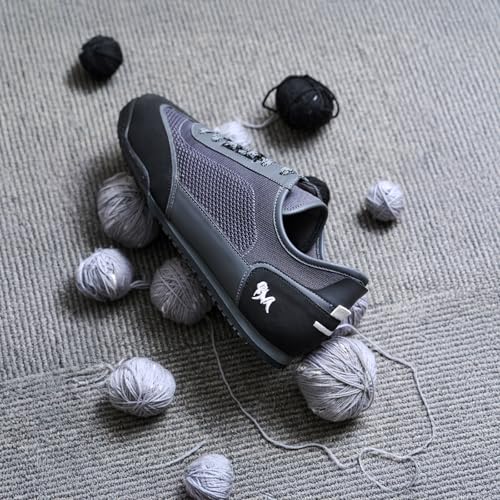 Image of Neeman's The Urban Knits Sneakers for Men | Retro-Inspired Style with Breathable Knit Upper, Cushioned Insole & Natural Rubber Sole for All-Day Comfort