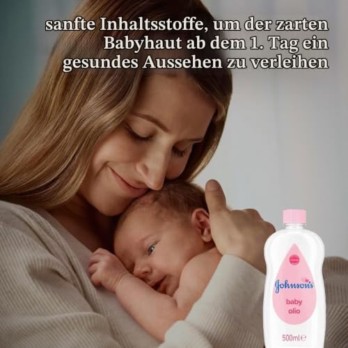 Johnsons JOHNSON'S - Baby Oil, (1 X 500 ML) (Packung mit 2) – Ansicht 3