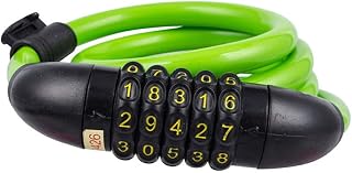 Bicycle Bassword Lock Bicycle Lock, Anti-Theft Mountain Bike Chain Lock, Password Lock, Wire Lock, Road Bike Lock, Bicycle Riding Equipment, Accessories@C