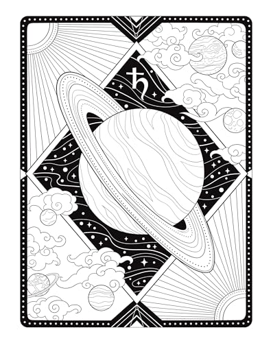 Creative Haven Astrology Coloring Book