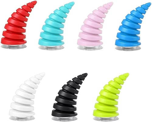 Miniatura 7 de 2 piezas de cuernos de diablo con ventosas  Casco de motocicleta, decoración de cuerno de diablo para coche, adorno para techo de automóvil,