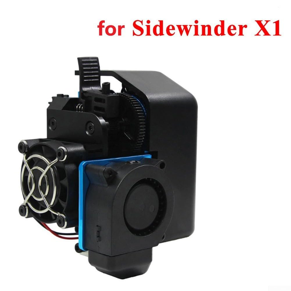 Kit d'extrudeuse de rechange pour artillerie pour Sidewinder X1 avec mécanisme d'entraînement direct et installation complète Hot End