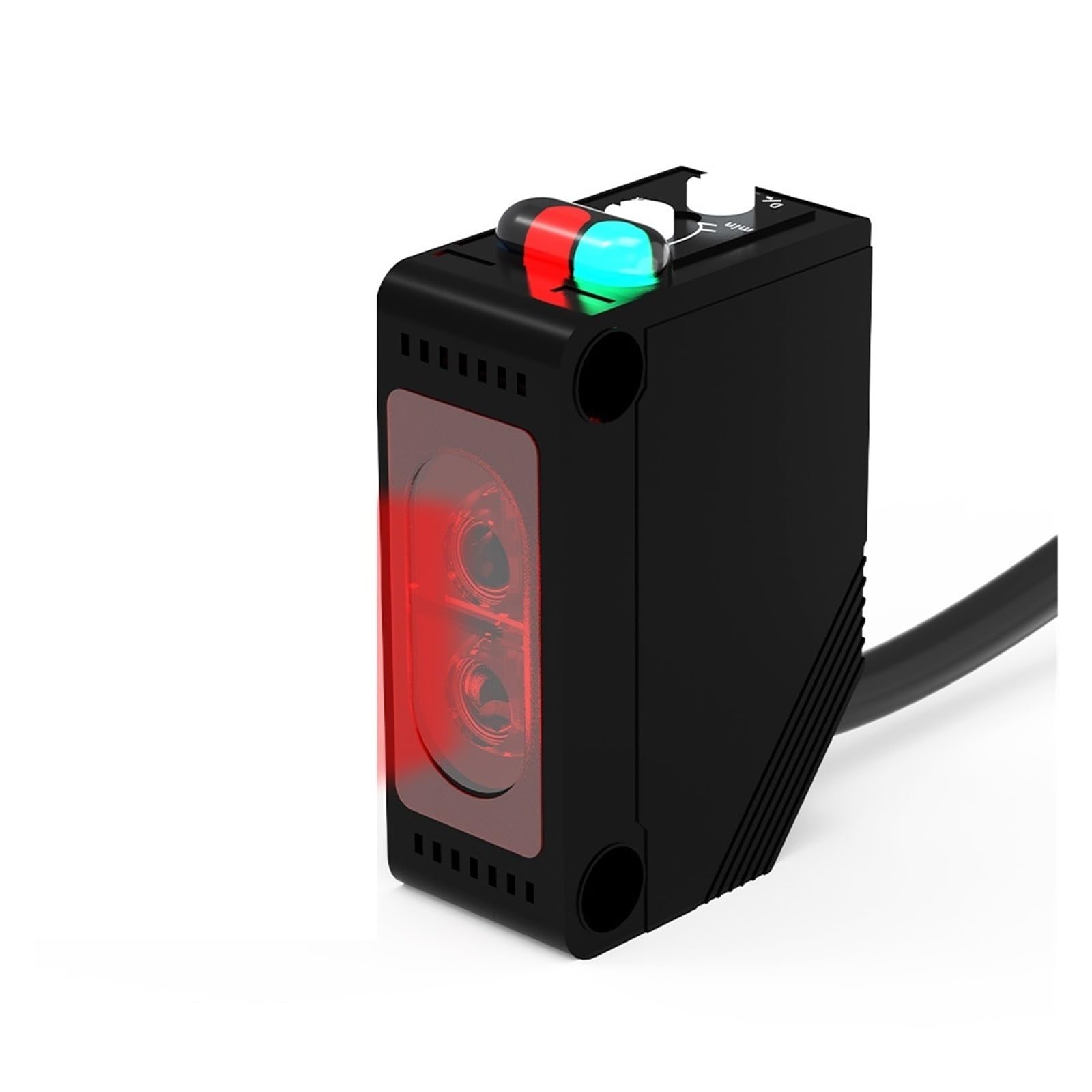 QAZXSEMUI E3Z-D61 Diffuse Reflection photoelectric Sensor NPN PNP 12-24VDC Square Infrared Switch Distance 30CM with Bracket