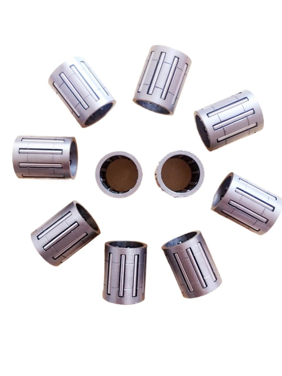 5 uds 10 Uds rodamiento de Agujas pistón para cortadora césped 43CC 430 desbrozadora 1E40-5F Piezas Cilindro Corte Motor Piezas de Repuesto(10 Pezzi.)