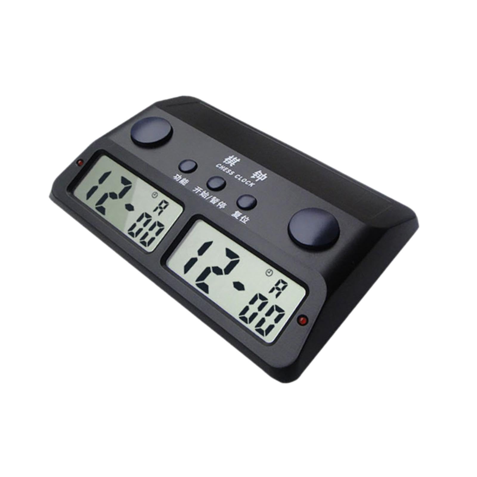 Reloj de tiempo de competición de ajedrez cuenta atrás para juegos de mesa, función de memoria