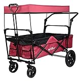 Praktisch: Ob Werkzeug, Getränkekisten, Gepäck, Einkäufe oder Camping - unser praktischer Bollerwagen ist ein treuer Begleiter, beim Familienausflug, als Unterstützung für Zeitungsverteiler, für Gartenarbeit oder andere Hobbys.