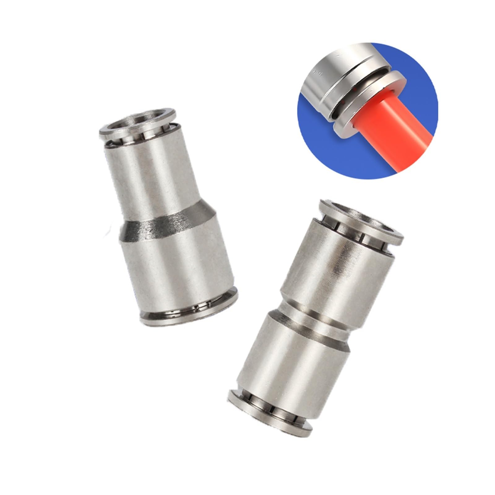 connexion directe pneumatique rapide, Connecteur haute pression for tuyau de compresseur d'air en laiton PU PG, 4, 6, 8, 10, 12 mm, droit(Pg14-10mm)