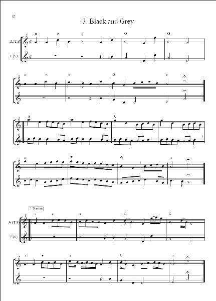 Duette für Blockflöten: Alte Musik aus Irland, England und Schottland (Blockflöte Noten: Flöte Noten)