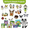 Craftikit® 20 Award-Winning Fairy Garden Crafts for Kids - 20 All-Inclusive Fun Paper Toddler Crafts, Fairy Garden Kit for Kids Ages 3-10 #3