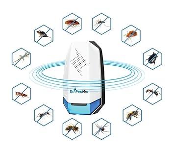 Ultrasonic Electric Pest Repellent Machine to Repel Lizard, Rat, Cockroach, Mosquito, Home Pest & Rodent Repelling Aid for Reject Ants Insect Control (Pack of 02)