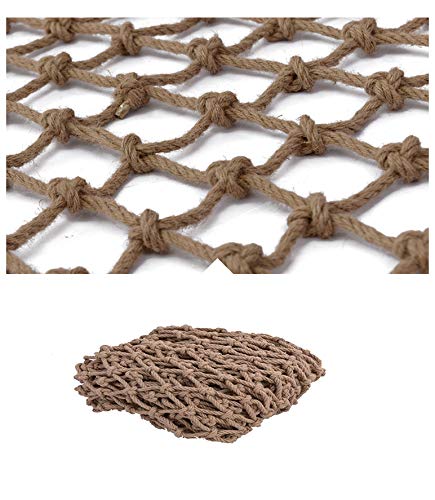 Filet plein air filet d'escalade en corde de chanvre 1x3m pour aire de jeux