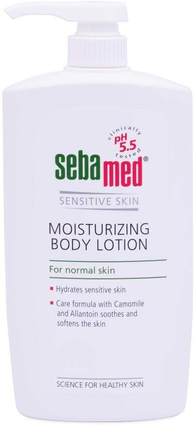 Sensitive Moisturising Body Lotion | Hydrates, Soothes, and Softens Sensitive Skin | Non Greasy |750ml