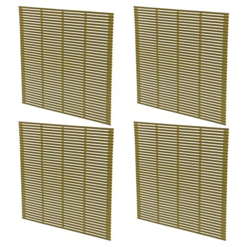 BAZEITFLOW 4 piezas Esterillas para Enrollar Sushi de Plástico Verde Herramienta Profesional para Hacer Kit de Utensilios Japoneses para DIY para Principiantes y Regalo Familiar