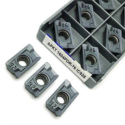 AETOOL - 76 IC928 carbide insert Milling Turning Tool APKT 1604 Cutting tool turning insert CNC lathe tools (10PCS)