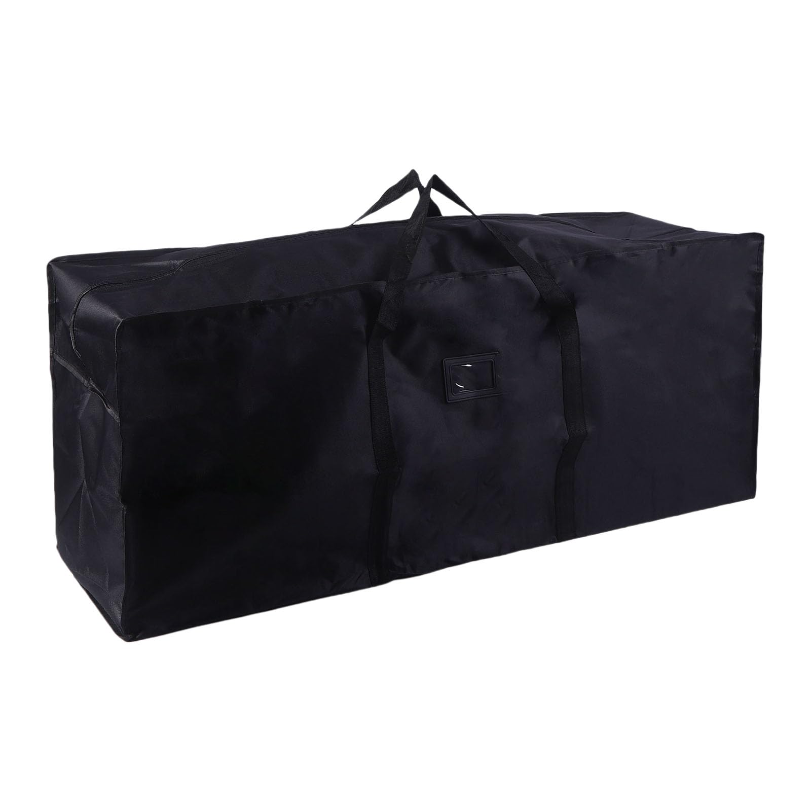 DAWTHTW Practical Weatherproof Garden Cushion Storage Bag Sturdy Oxford Fabric Organizers for Sun Lounger and Garden Cushions Large Cushion Storage Bag