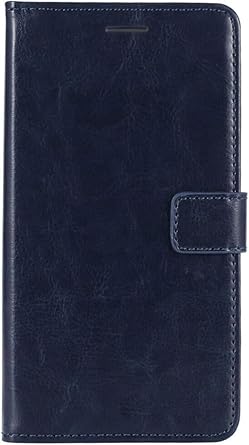 for Huawei Nova 6 SE/P40 Lite/Nova 7i Wallet Case with Credit Card Holder, PU Leather Folio Flip Kickstand Protective Shockproof Cover for Women Men Dark Blue