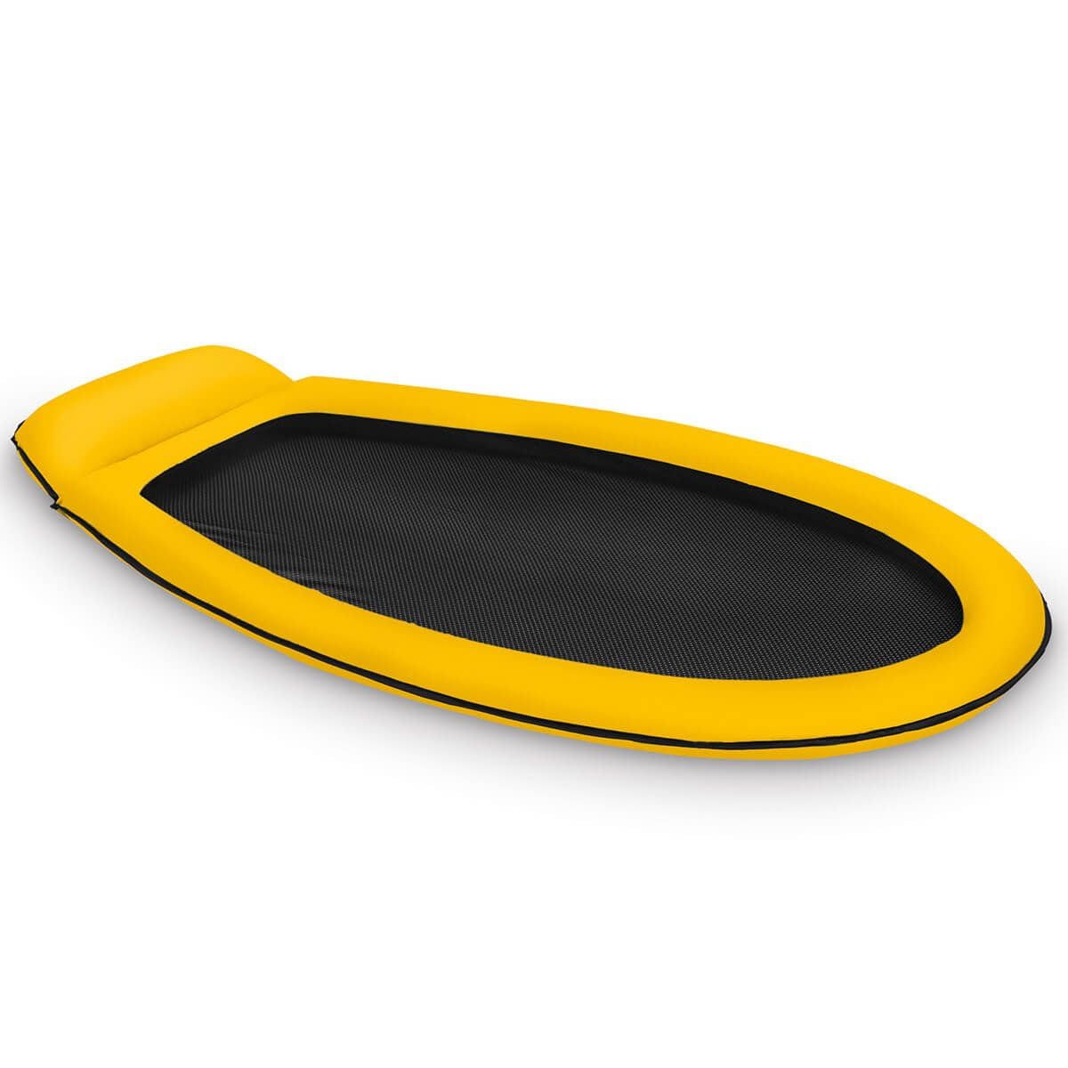 Intex 58836EU Mesh Mat - Hamaca hinchable para el agua, 178 x 94 cm, colores surtidos (amarillo)