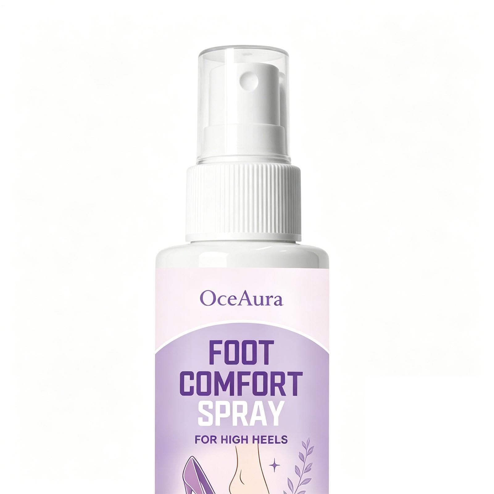 Spray comfort per piedi per tacchi alti, ad asciugatura rapida, non appiccicoso, spray rilassante per i piedi, per stare in piedi, tutti i giorni, passeggiate, viaggi, campeggio, casa, scarpe