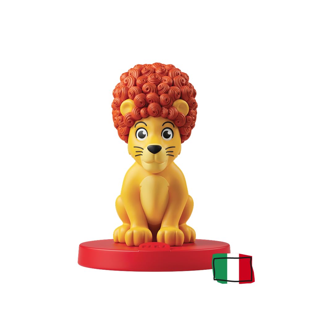 FABA Sound Figure - Unique Like Leo - Stories and Sound Tales for Boys and Girls 3-5 Years - Audible with Storyteller and FABA+, Educational Game, Italian Version