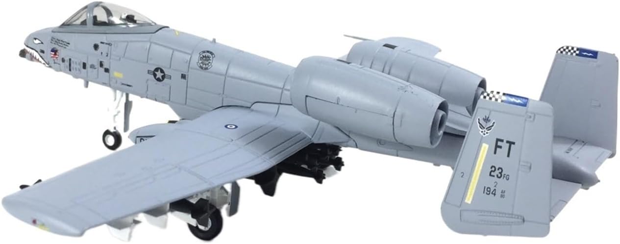 1 100 for A-10 Thunderbolt II Ground Attack Aircraft Model US Air Force Nsmodel Toy Plane Gift Hobby Playgame Kit