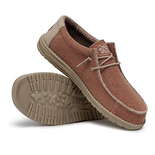 Image of HEYDUDE Men's Wally Suede Multiple Colors | Men's Shoes | Men's Lace Up Loafers | Comfortable & Light-Weight