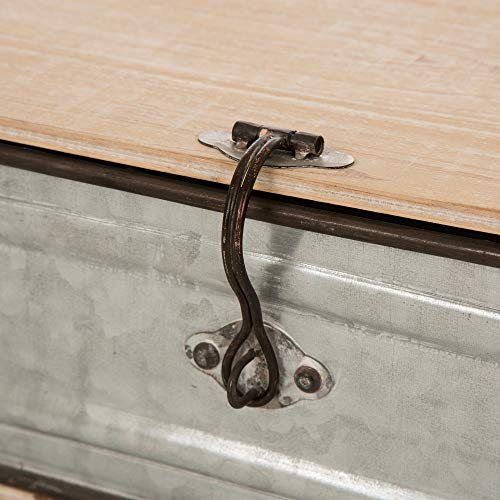 Glitzhome 1504202677 Decorative Galvanized Metal Boxes thumb #5