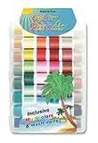8 x 200m Metallic No.40 MADEIRA 4003760980595 – Box-Fäden Bestickt Quilters Paradise Art. 8065