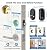 Veise Smart Lock for Front Door with App Control, Matte Black