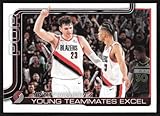 2025-26 Topps #289 Shaedon Sharpe Portland Trail Blazers NBA Basketball Base Trading Card