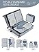 DIMJ Packing Cubes 8 Pcs for Suitcase Lightweight Travel Essential Bag with Large Toiletries Bag for Clothes Shoes Cosmetics Toiletries (Grey)