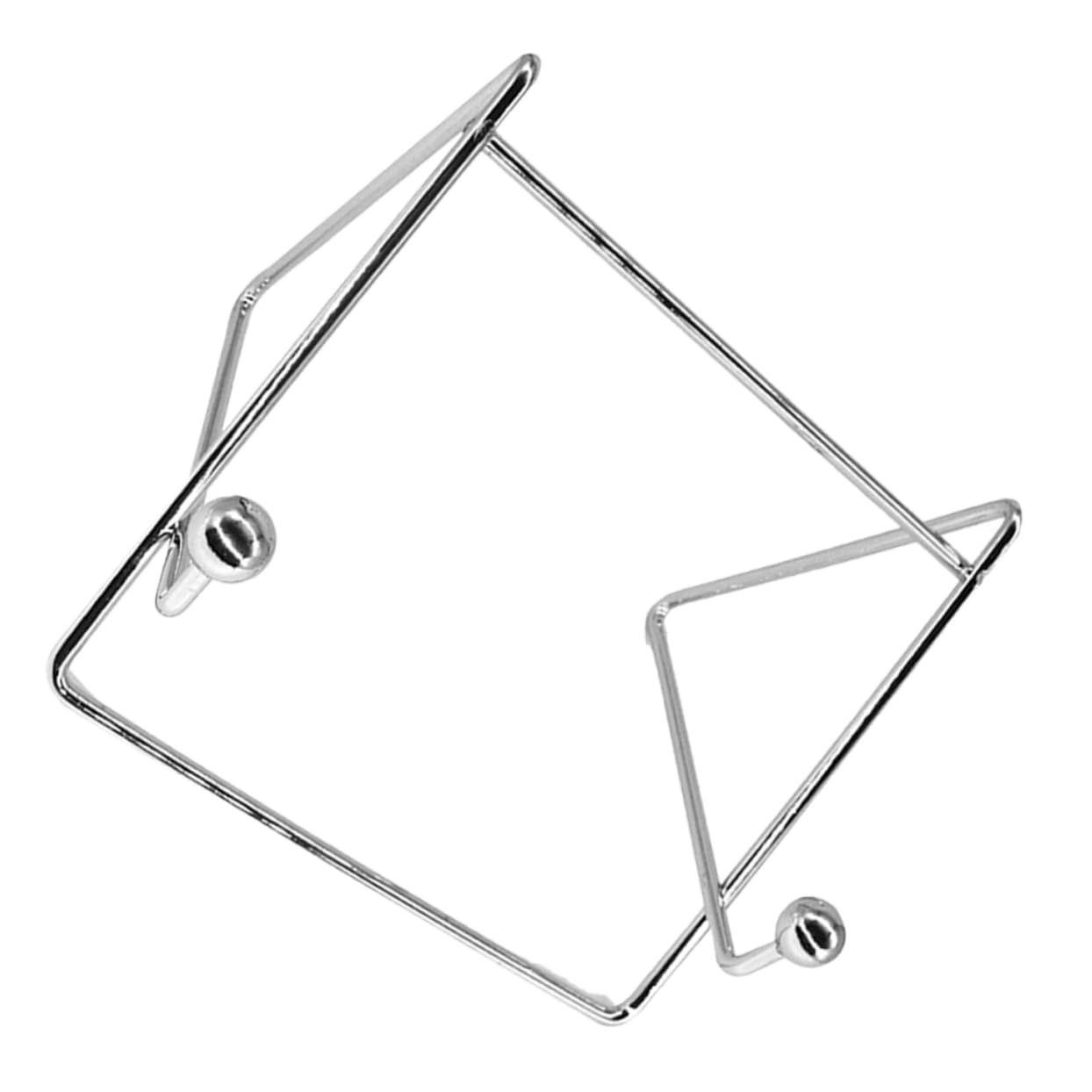 Cabilock 3 Pezzi Ferro Ricetta Stand Lettura Libro Stand Filo Piatto Supporto Supporto Del Telefono Per Tablet Per Laptop Per Piastra Scrivania Del