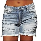 My Orders Denim Shorts High Waist Ripped Jeans Shorts Comfy Shorts Summer Shorts Distressed Going Ou