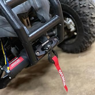 OpenRoad 3500 Winch - 3500 lb. Capacity, 30‘ of 11/5'' Wired Rope, Roller Fairlead, Wired Handle and Wireless Remote Control, Weather-Sealed, for ATV/UTV