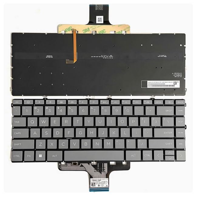 Amazon.com: New US Black English Backlit Laptop Keyboard (Without