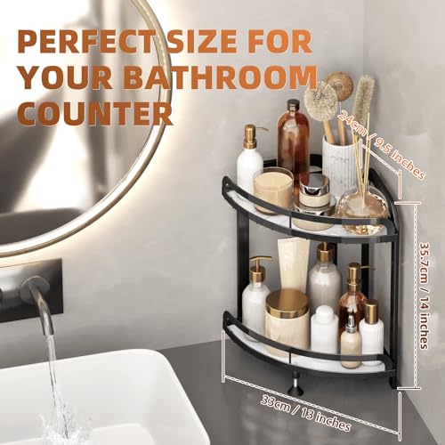 Yiwanfw 2-Tier Bathroom Counter Organizer thumb #1