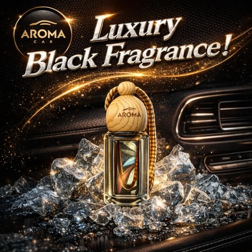 Image of Aroma Car Perfume Biofresh Air Freshener Black 8ml