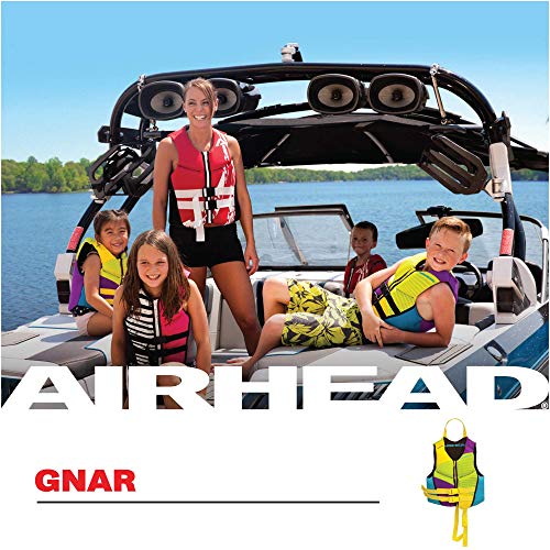 Airhead Gnar Child And Infant Kwik-Dry Neolite Flex Life Jacket, Us Coast Guard Approved, Multicolour #TOP3