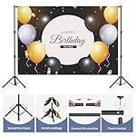 Backdrop Stand 10x7.5ft, Height Adjustable and Width Adjustable Backdrop Stand, Back Drop Stand for Balloon Arch, Photo, Parties - Image 2