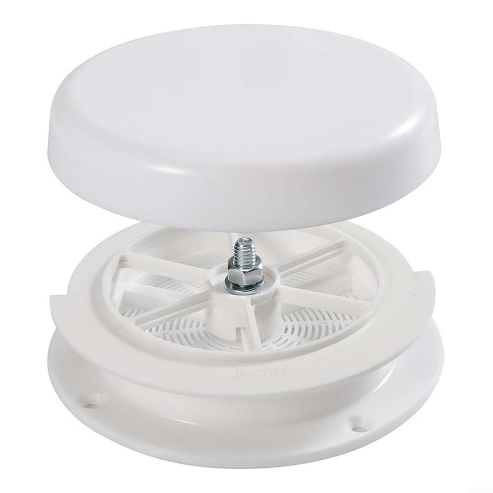 CWOQOCW Van Roof Vent Plastic RV Roof Mushroom Vent With Water Cover Cap, Weather Resistant Plumbing Vent For Keystone Trailer, Camper, Motorhome(1ps)